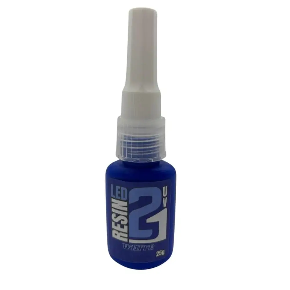 Colle Résine Blanche LED UV - Colle21 - 25mL
