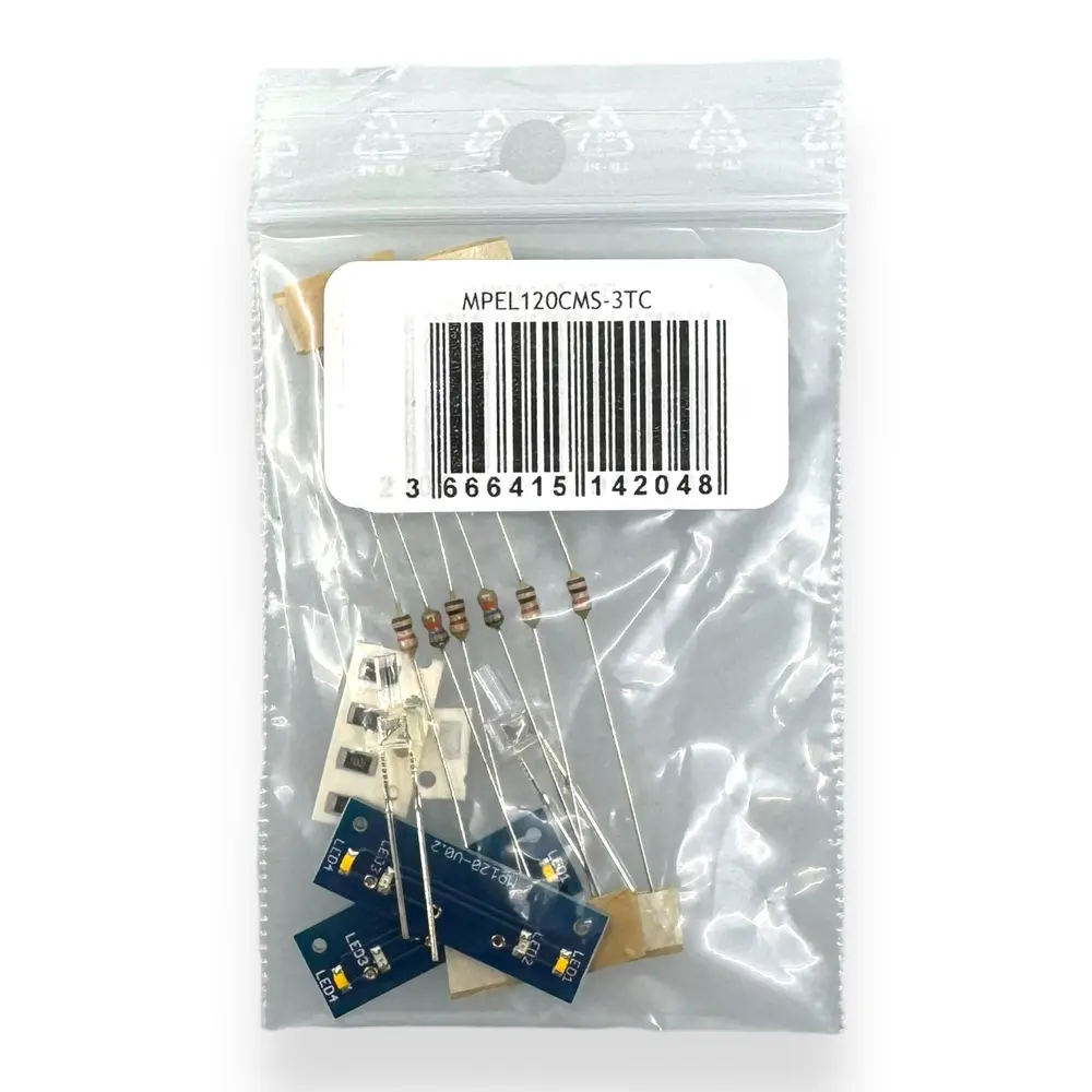 Kit éclairage LED pour locomotive A1A68000 / 68500 ROCO - Distrimodel 120CMS-3TC