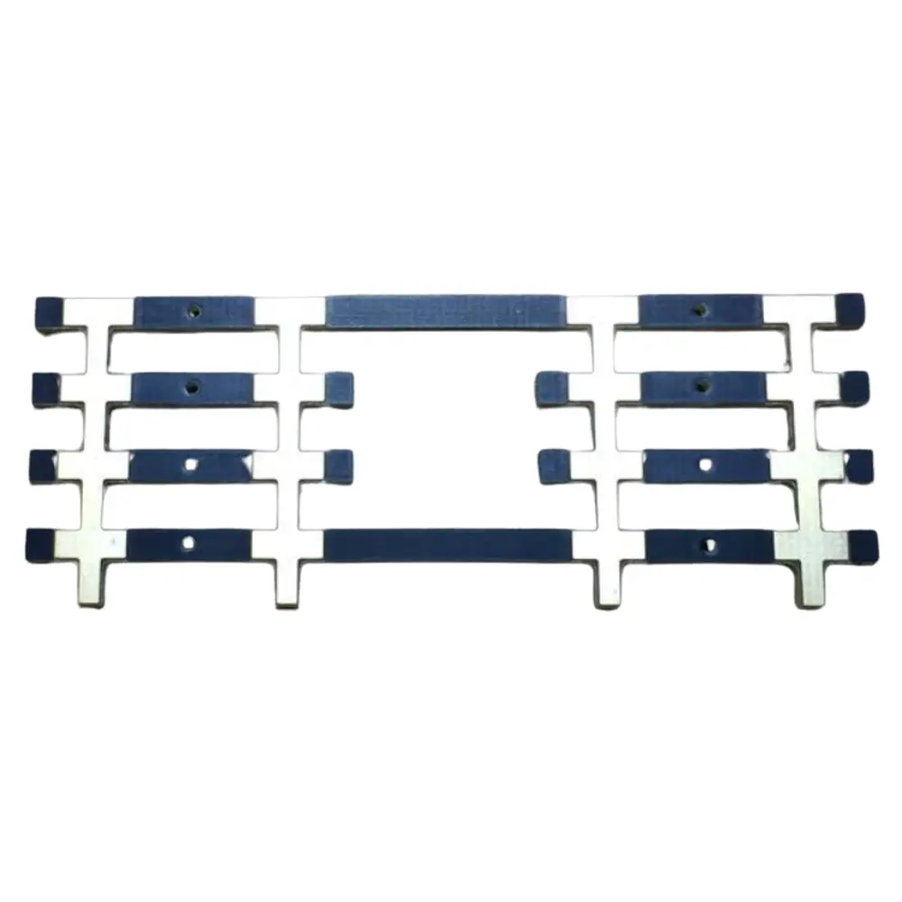 2 Raccords de module voie double - Distrimodel RMDV-HO-46-PECO-2 - HO 1/87ème