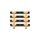 2 Raccords de voie simple - Distrimodel RMSV-N-PECO-2 - N 1/160ème