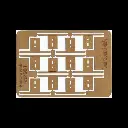 Lamelles de contact pour voitures Hornby Jouef - MP901 - 6 paires