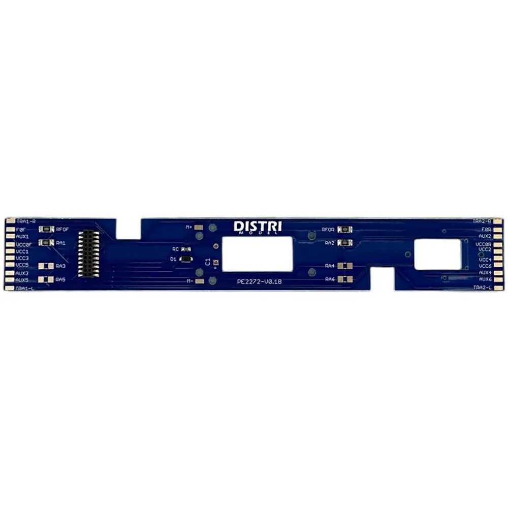 Platine de digitalisation NEM 658 Plux 22 - Pour CC6500 21000 72000 Hornby Jouef - Distrimodel MPPE472-22 - HO 1/87