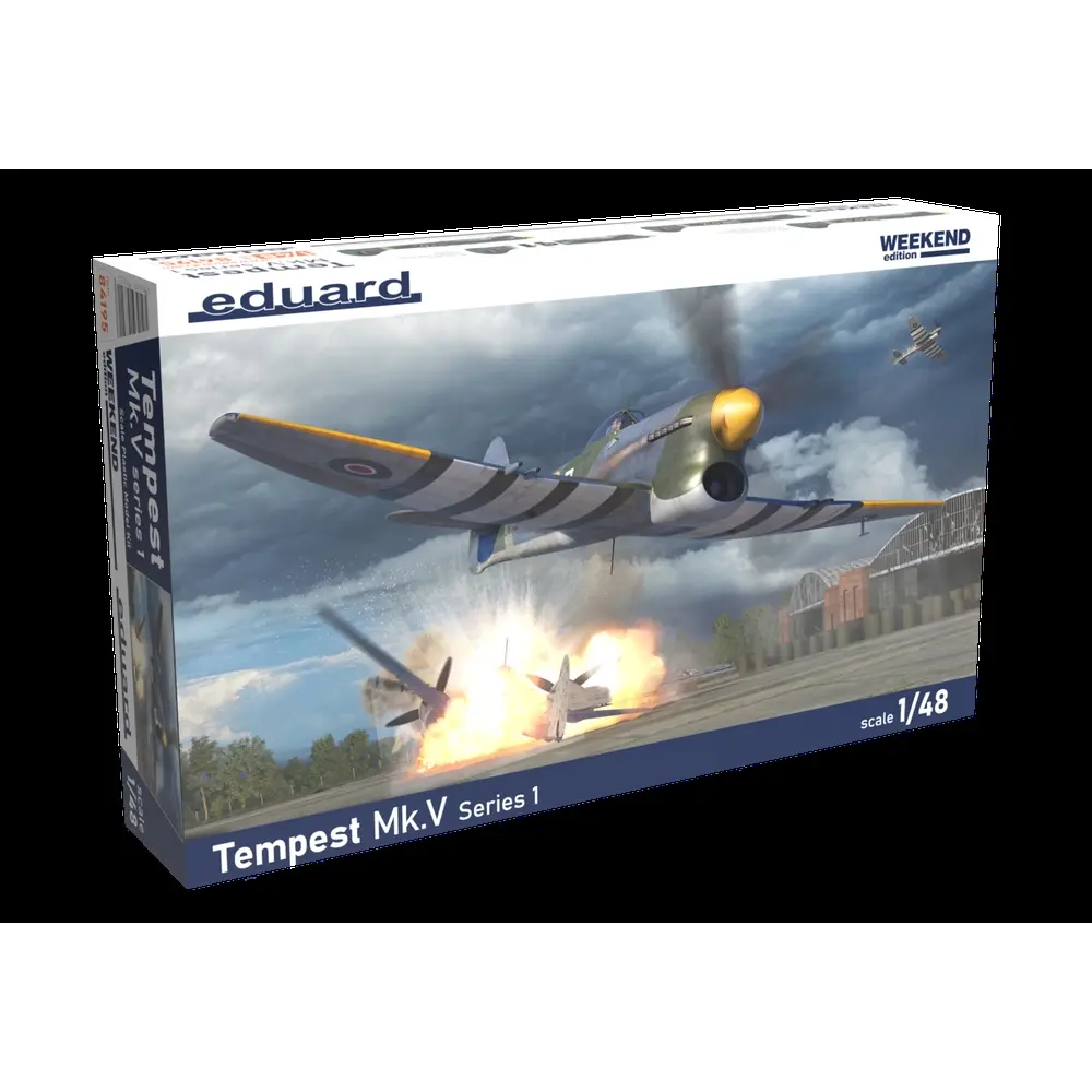 Avion de combat Britannique - Tempête Mk.V - Eduard Plastic Kits 84195 - 1/48