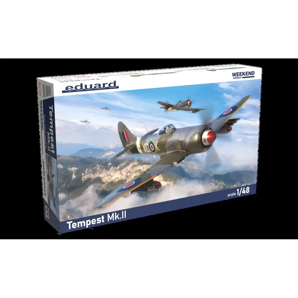 Avion de combat britannique - Tempête Mk.II - Eduard Plastic Kits 84190 - 1/48