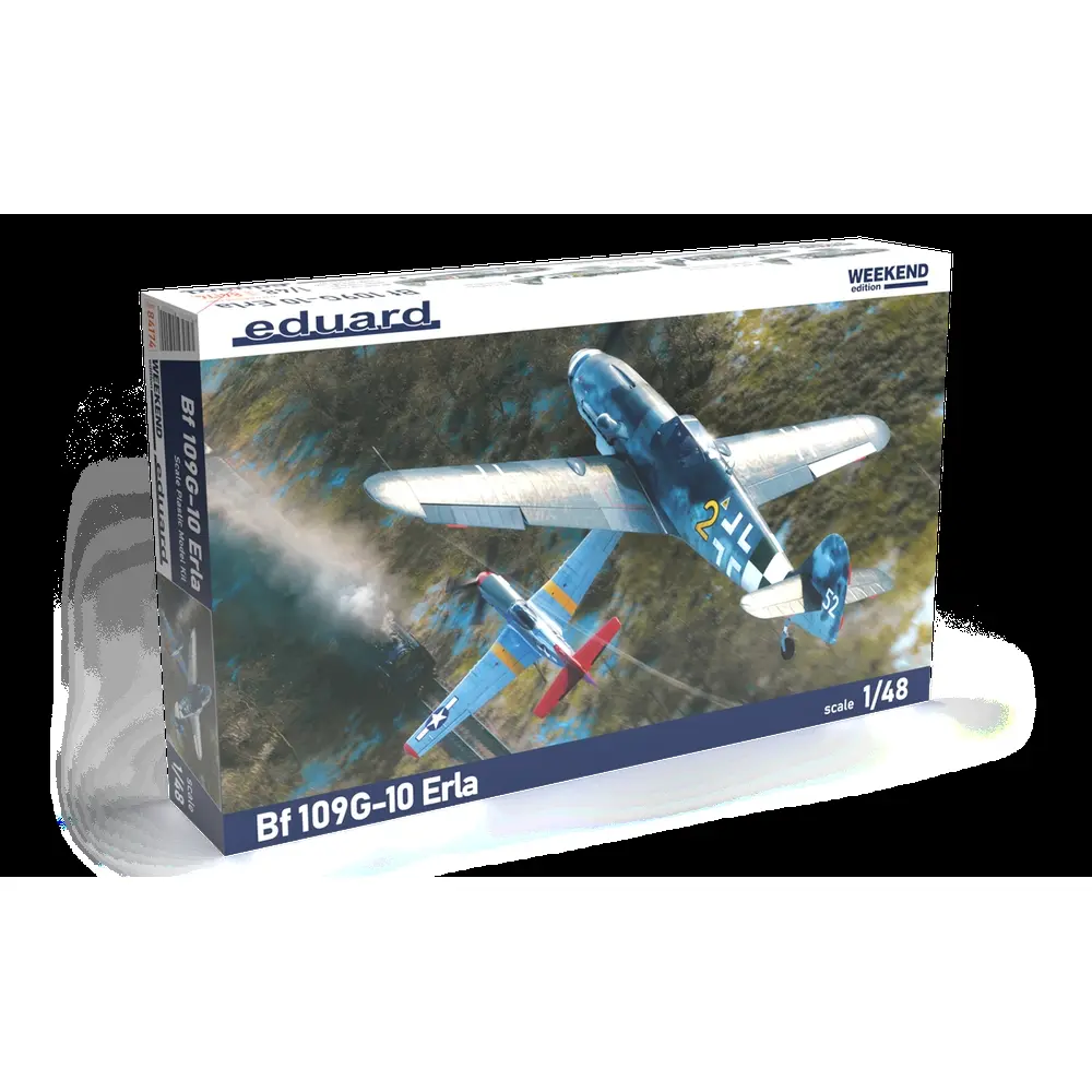 Avion de combat Allemand - BF109G-10 ERLA - Eduard Plastic Kits 84174 - 1/48