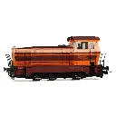 Locotracteur diesel de manœuvre 309-016-4, livrée Estrella - Électrotren HE2012 - HO 1/87 - RENFE - Ep IV - Analogique - 2R