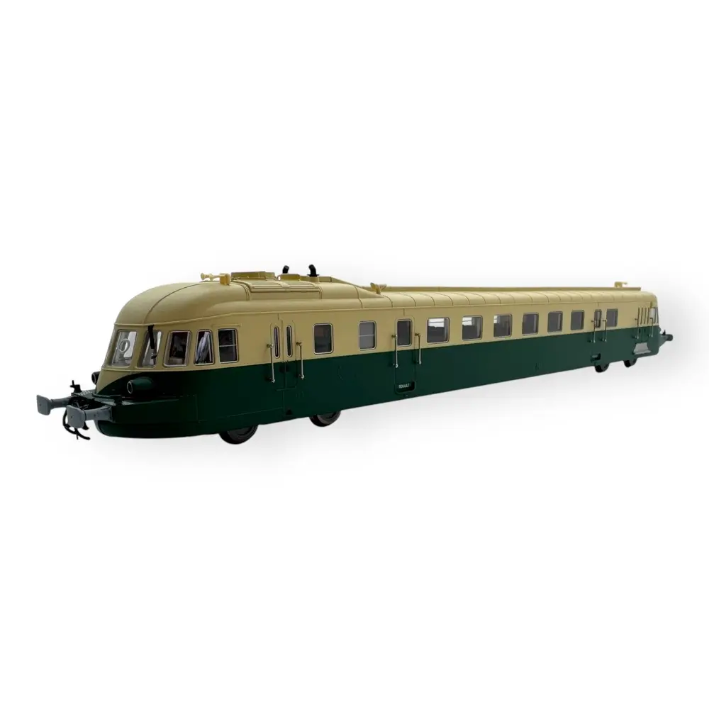 Autorail diesel ABJ-4, touristique, vert - Electrotren 2124D - HO 1/87 - SNCF - Digital - 2R