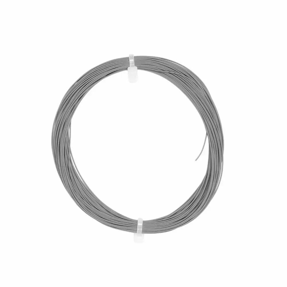 Câble souple 0,5 mm de section, 10 mètres de longueur - couleur grise - Esu 51946