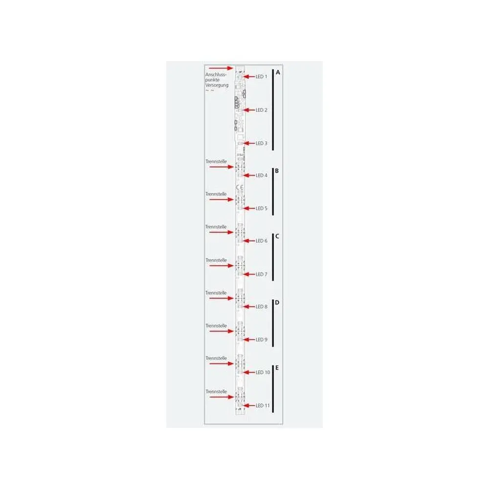 Kit éclairage intérieur banc ton chaud + feux de fin de convoi rouge