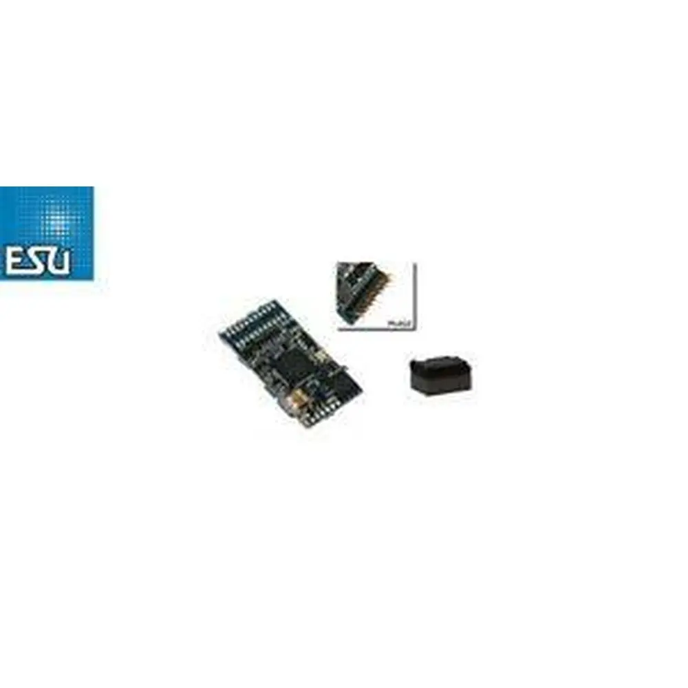 Décodeur 22 broches Plux 22 NEM 658 loksound V5 ESU 58412