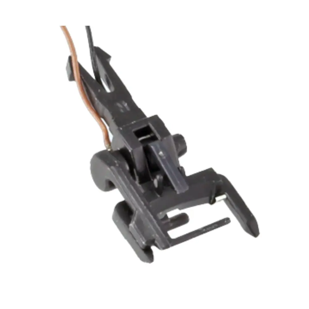 Kit de 2 attelages conducteurs de courant Esu 41001 HO 1/87 - pour prise NEM 652