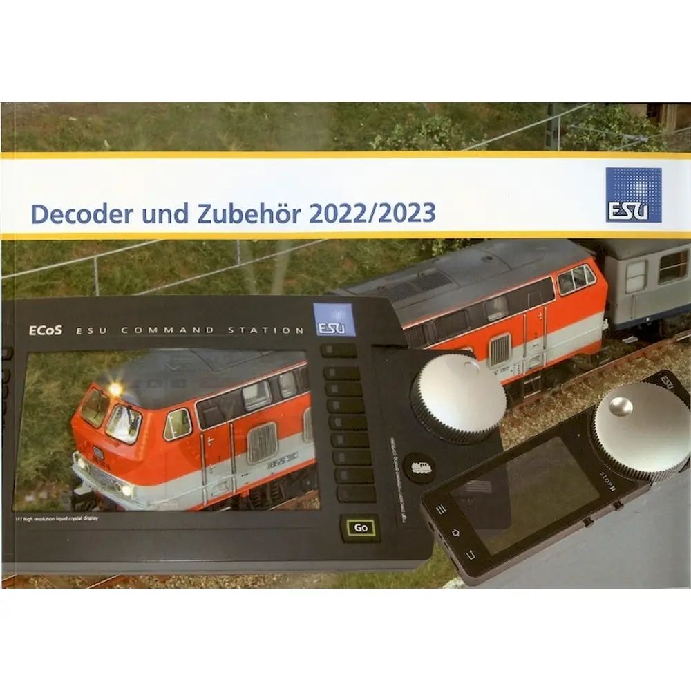 Catalogue Décodeurs et Accessoires 2022/2023 en Allemand - ESU 52977