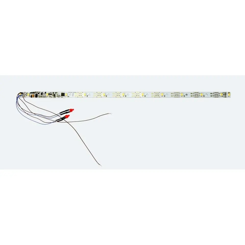 Kit éclairage intérieur banc ton chaud + feux de fin de convoi rouge + décodeur - ESU 50718