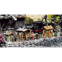 Lot de 3 maisons de route - Faller 120140 - HO 1/87 - EP I