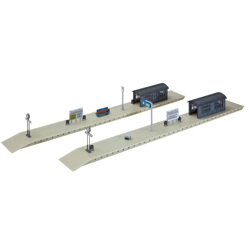 Rallonge de Quai - FALLER 120203 - HO 1/87 - EP I - 418 x 48 x 67 mm - Facile à monter