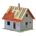 Maison en construction - Faller 130246 - HO 1/87 - EP III