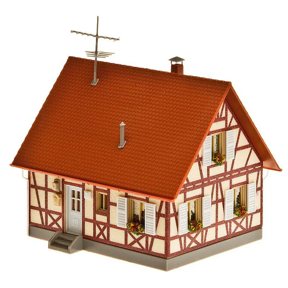 Maison individuelle à colombages - Faller 130222 - HO 1/87