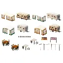 Kit caravanes camping - Faller 130503 - HO 1/87