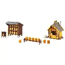 Stand d’apiculture - Faller 130378 - HO 1/87 - EP II
