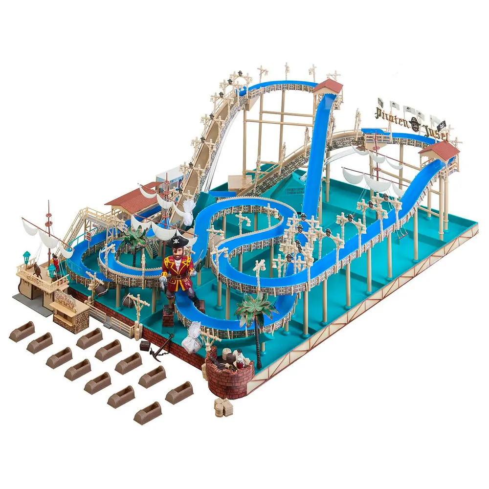 Parcours de torrent Ile aux Pirates - Faller 140430- HO 1/87