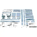 Kit d’escaliers - Faller 180519 - HO 1/87