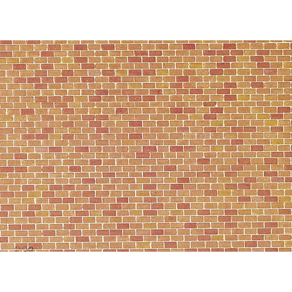 Plaque de Mur - Brique - 250x125MM - Faller 170608 - HO 1/87