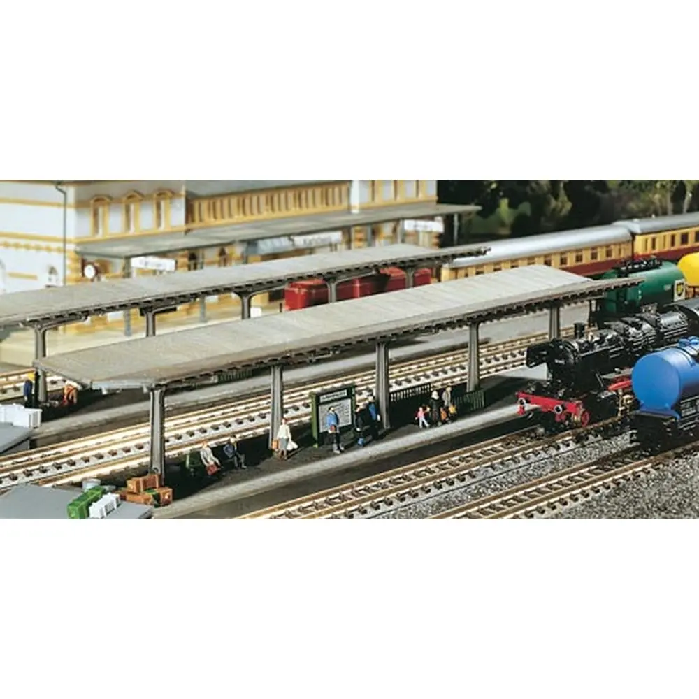 2 quais de gare - FALLER 222126 - N 1/160 - EP I