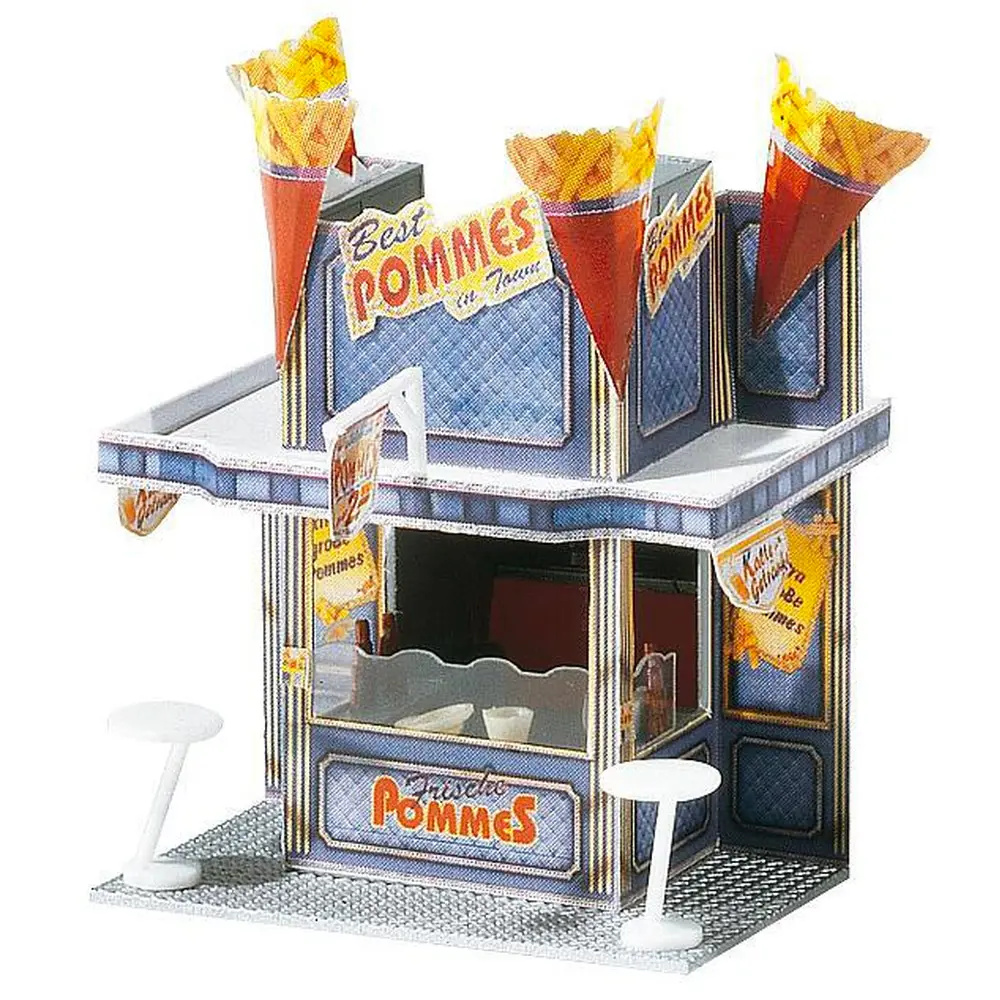 Stand forain Pommes frites XXL HO 1/87