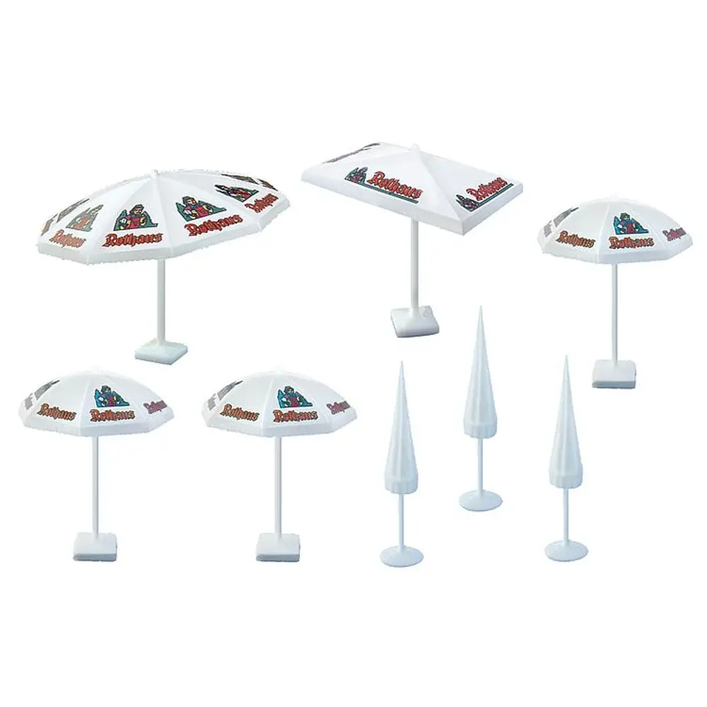 Lot de 8 Parasols - Faller 180440 - HO 1/87 - EP IV