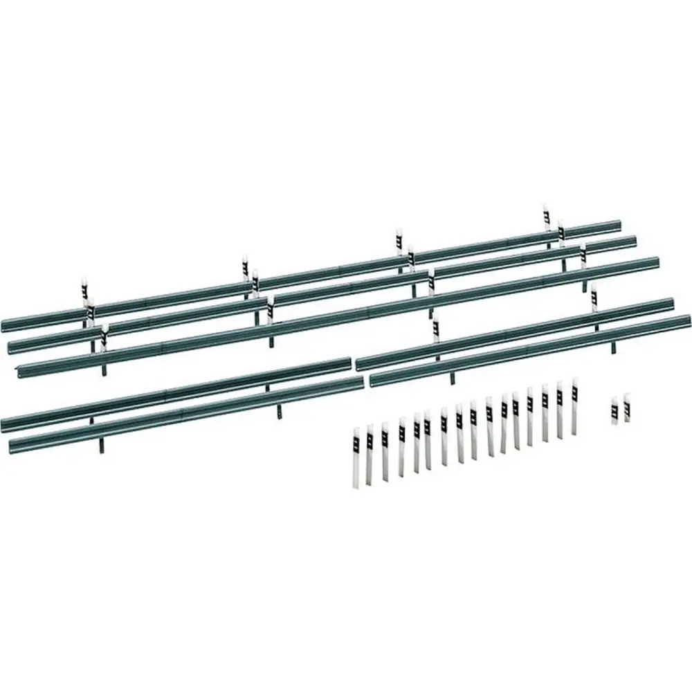 Glissières de protection  32 bornes de délimitation - Faller 180535 - HO 1/87