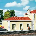 Aile de gare Saint Julien - Faller 191102 - HO 1/87 - Ep I