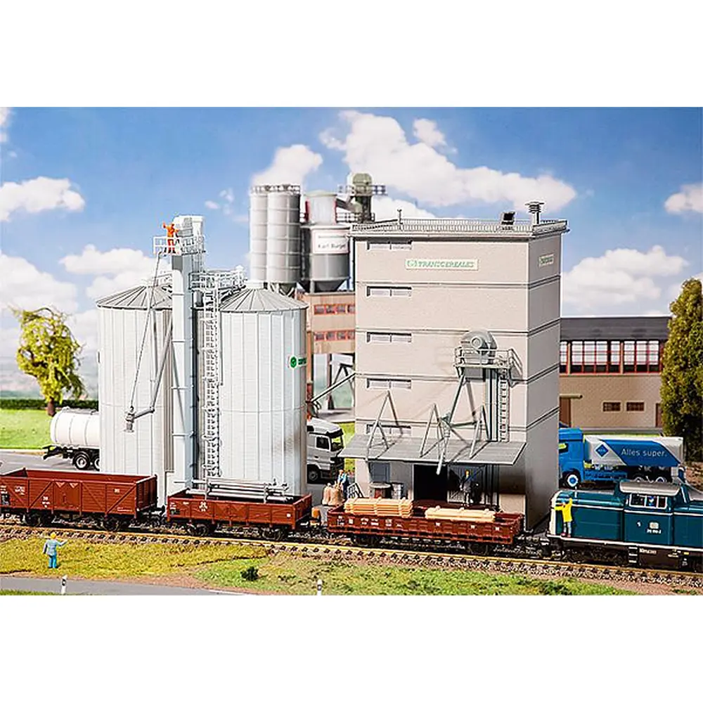 Coopérative agricole & Quai de chargement FALLER 190602 - Échelle HO 1/87