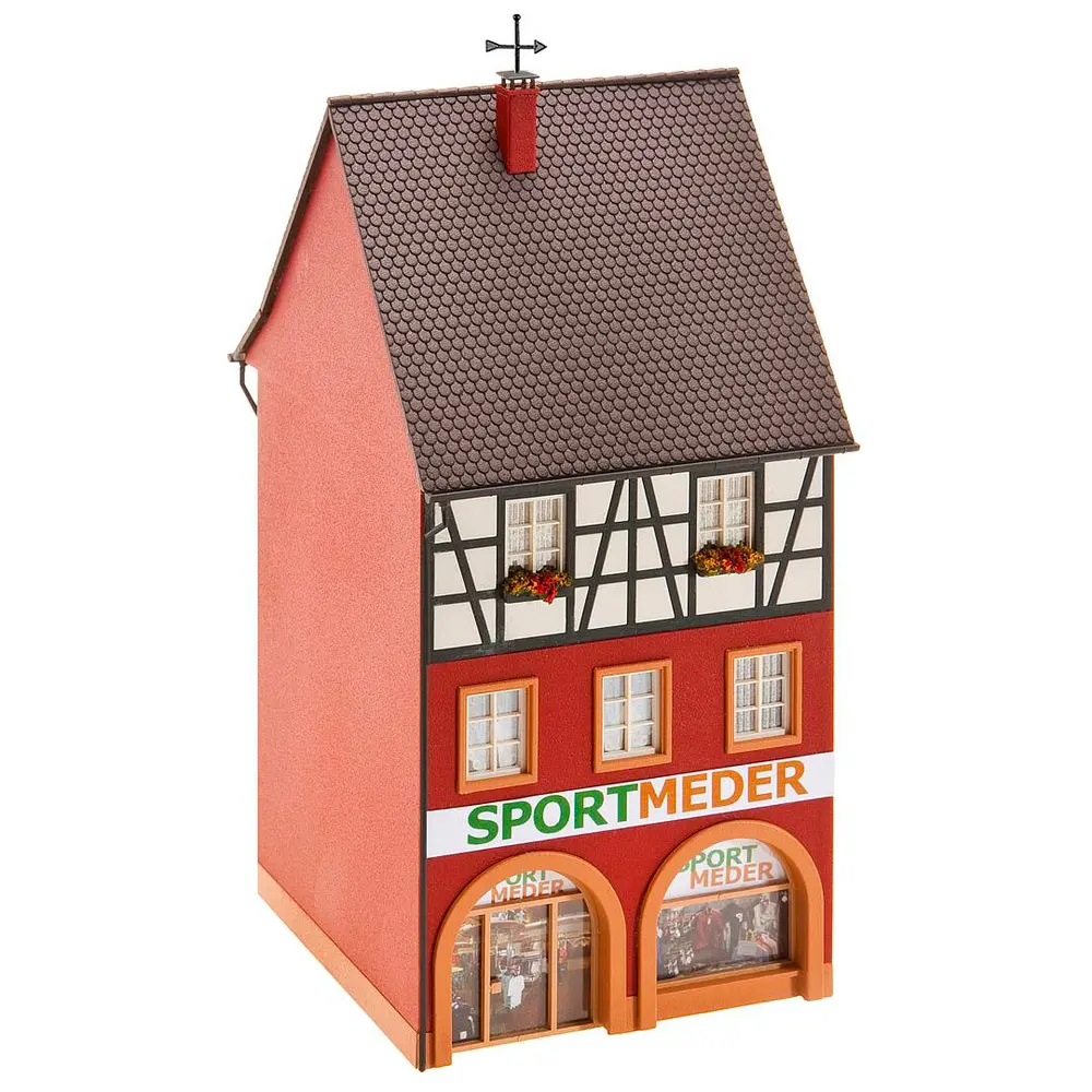 Maison de ville Sport Meder - Faller 130498 - HO 1/87