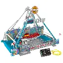 Manège - Promenade en Bateau Amusante - 285x183x210mm - 252 Pièces - Faller 140420 - EP. V - HO : 1/87