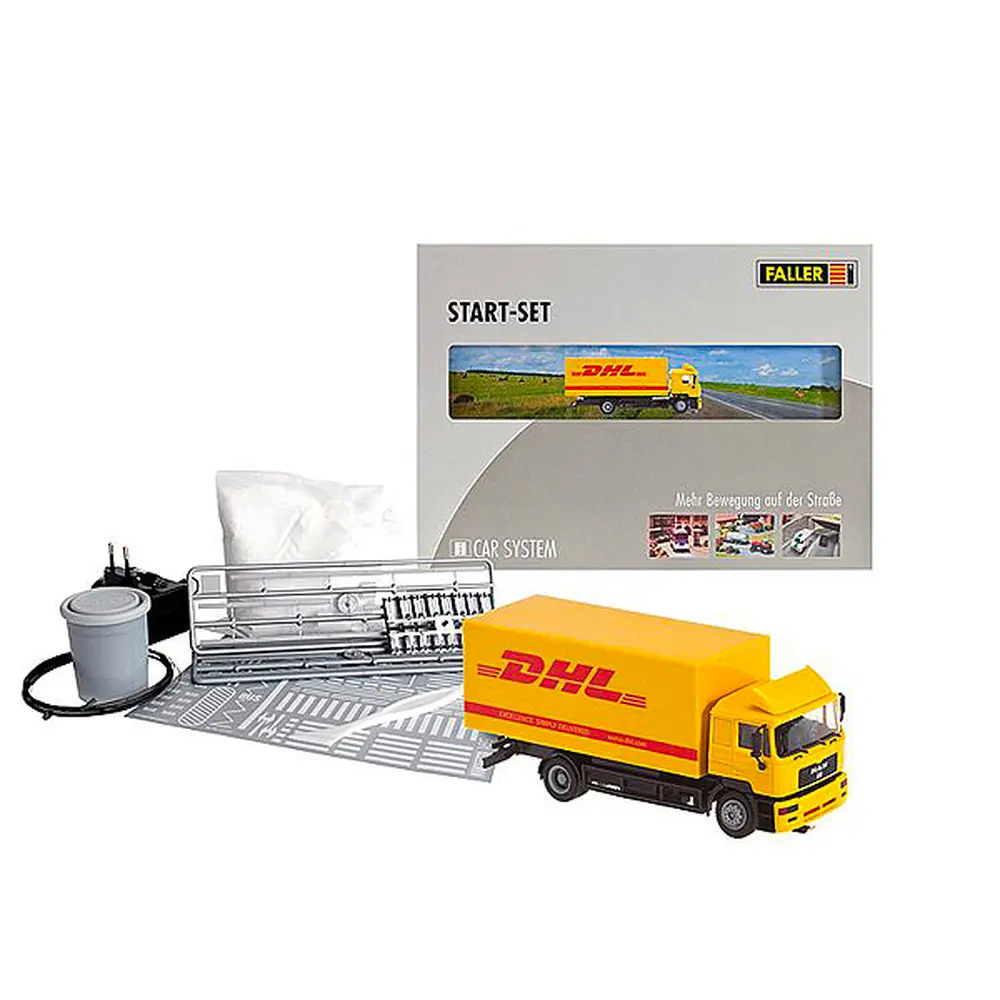Kit de Démarrage Car System Camion DHL - FALLER 161607 - HO 1/87