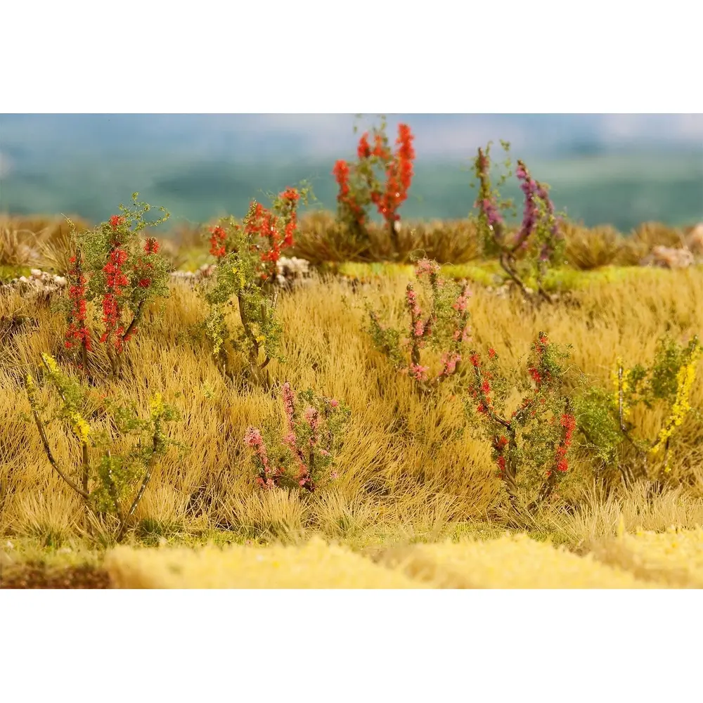 Lot de 48 arbres décoratifs - Faller 181252 - HO / N / TT - Hauteur 25 mm