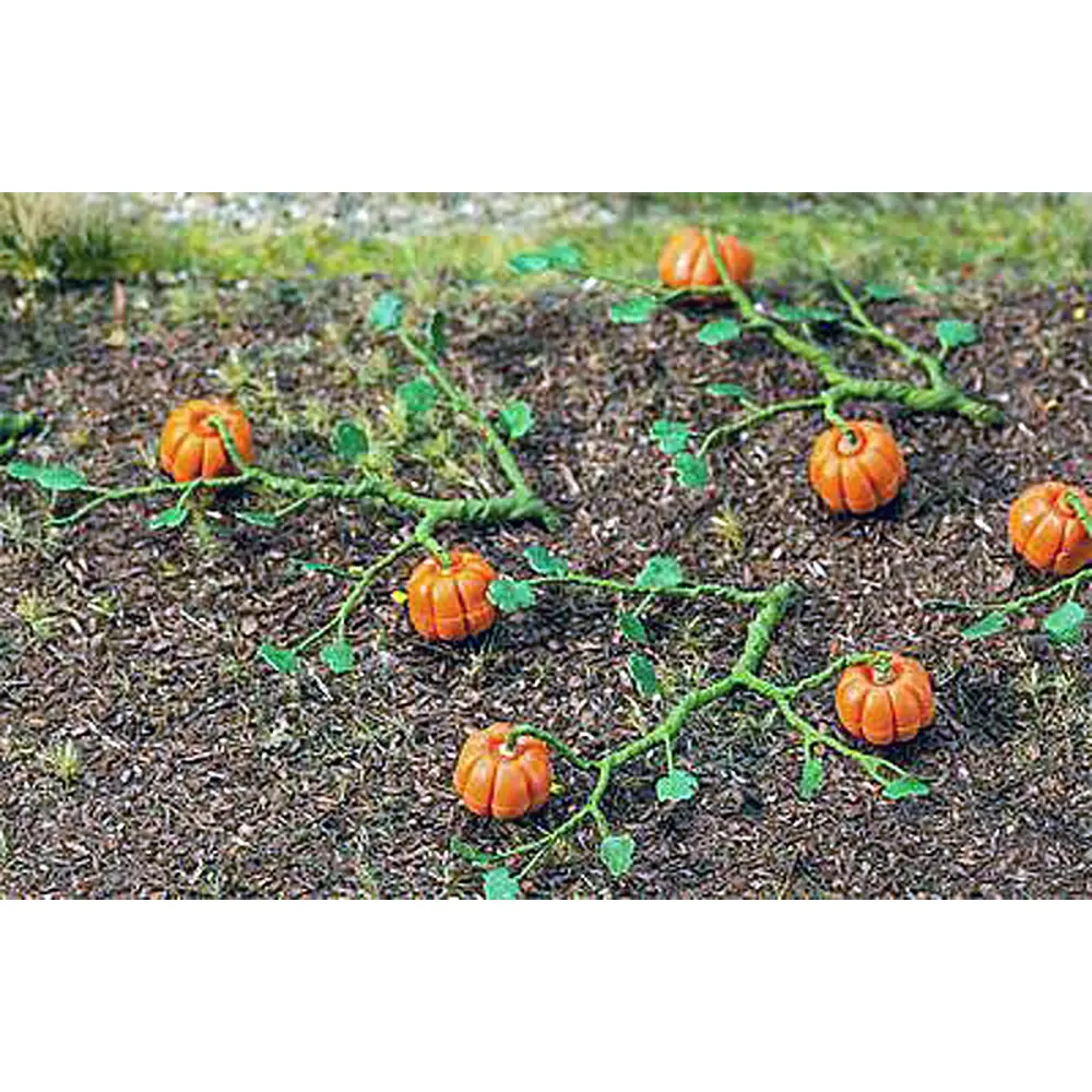 Plants de citrouille miniatures - HO 1/87 ème
