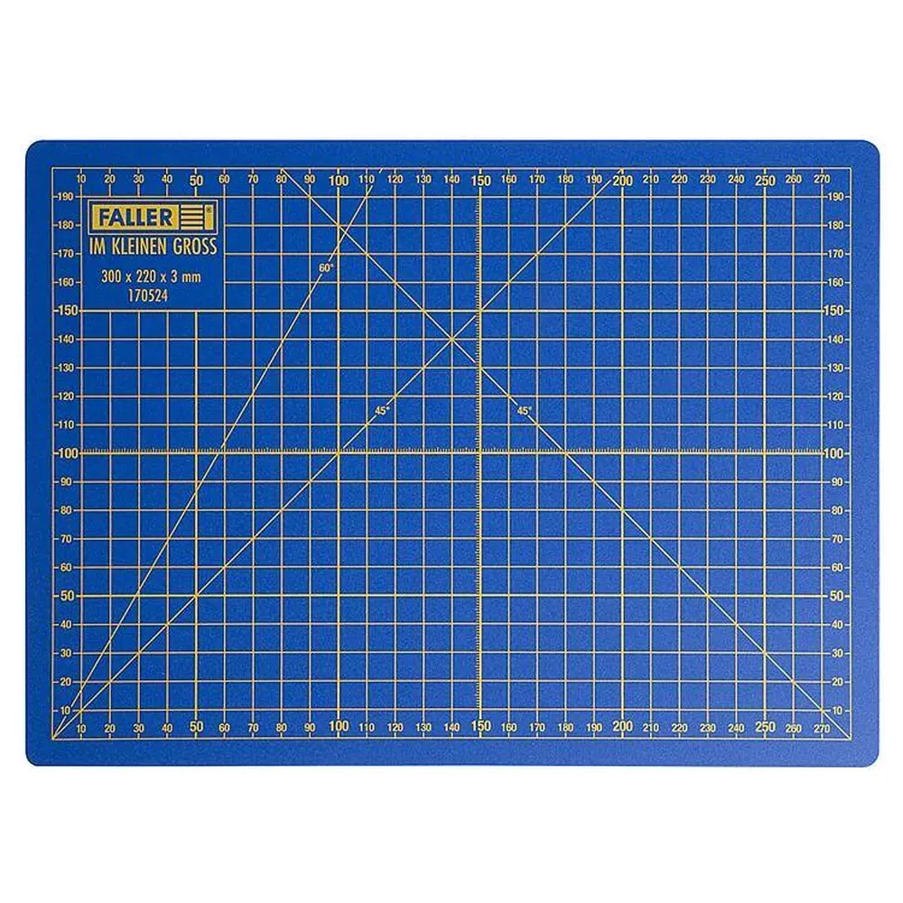 Tapis de découpe auto-cicatrisant avec graduations Faller 170524, 30 cm x 22 cm