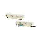 Jeu de roulottes I Faller 140481 I HO 1/87