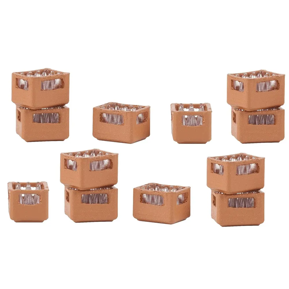 Lot de caisses à boissons - Faller 180334 - HO 1/87 - EP III