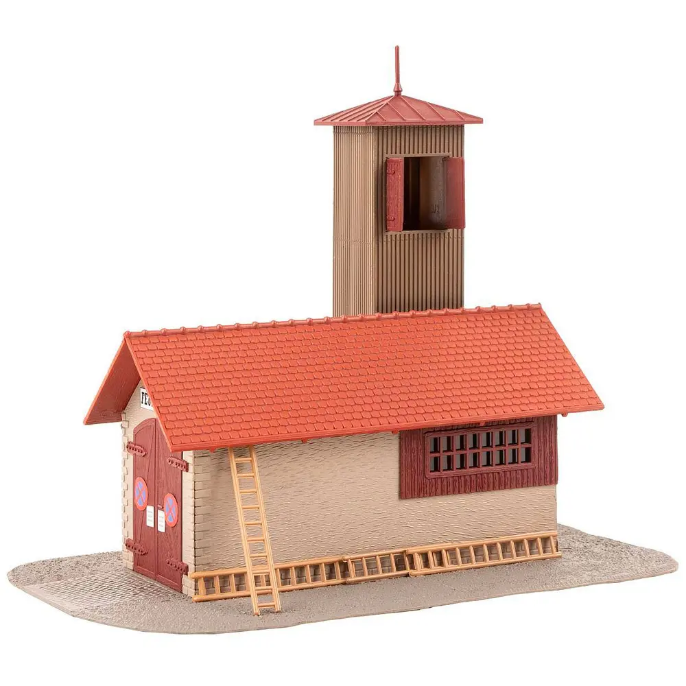 Caserne de pompiers Faller 131383 - HO : 1/87 - 158 x 106 x 140 mm