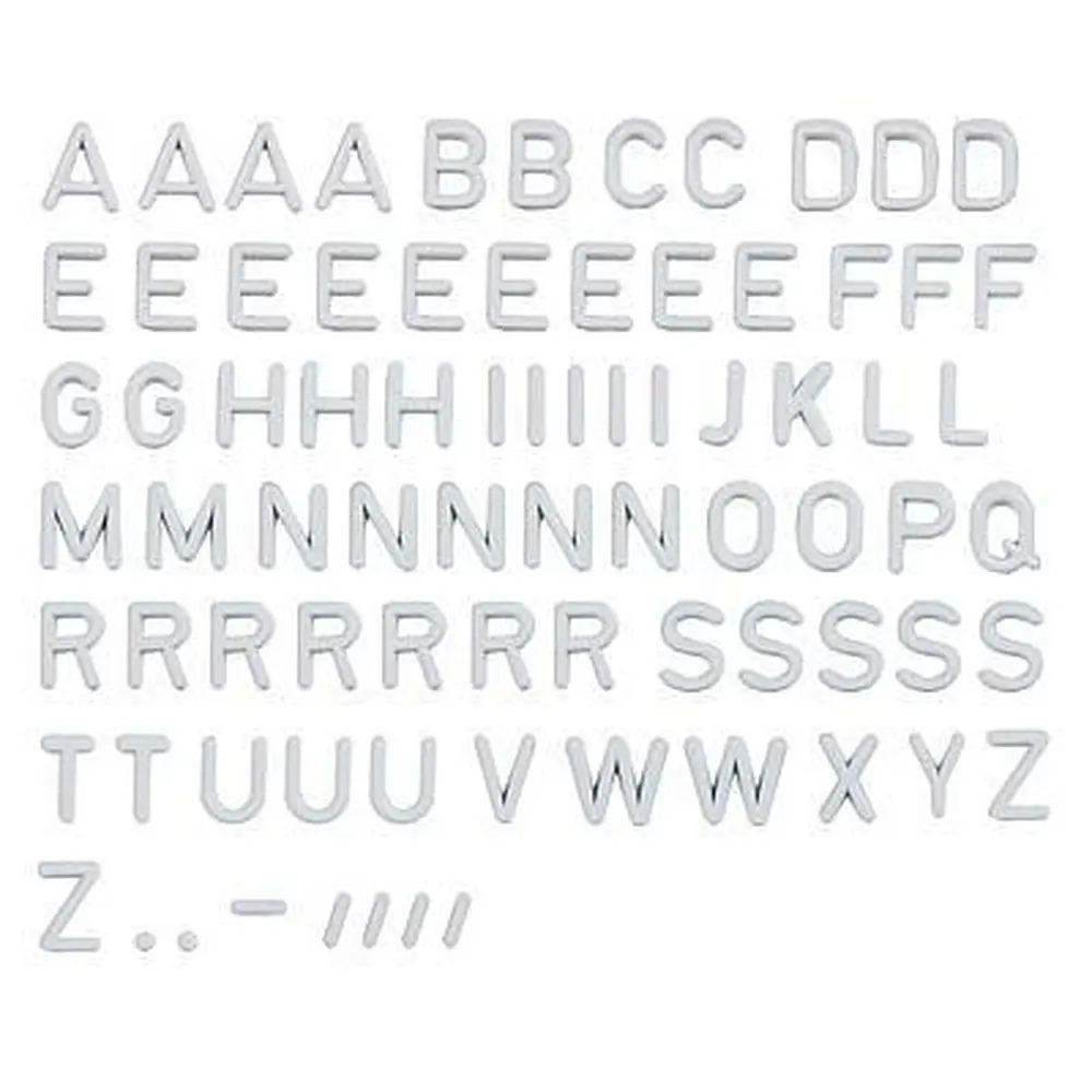 Kit de marquage ABC FALLER 180965 - HO 1/87