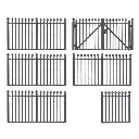 Clôture en fer - Faller 180958 - HO 1/87