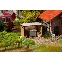 Abri à poubelle - Faller 180300 - HO 1/87 - EP V