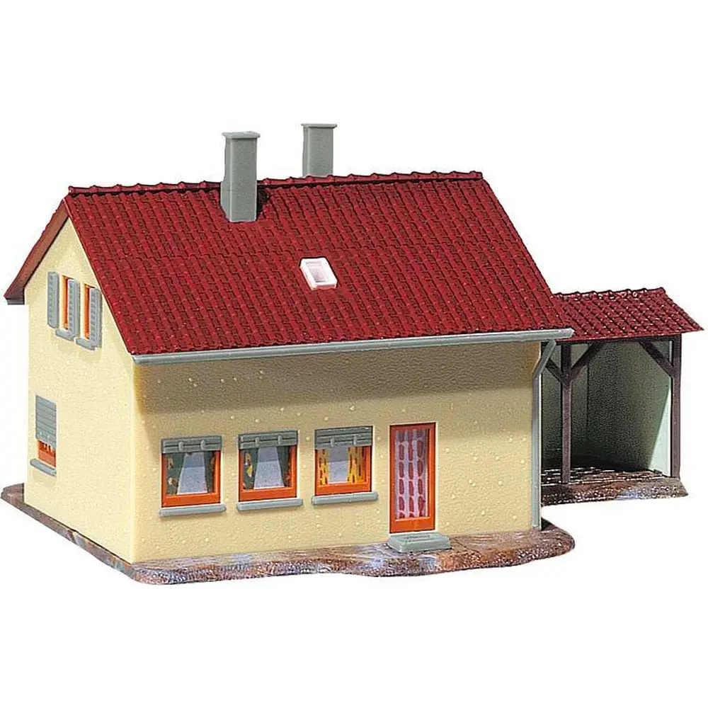 Maison de colons avec abri - FALLER 131358 - HO 1/87 - EP III
