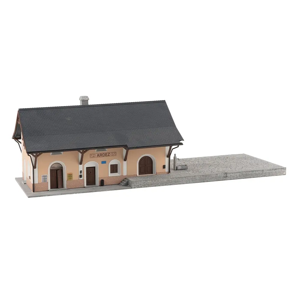 Gare d'Ardez miniature - FALLER 110144 - HO 1/87 - EP II - 400 x 148 x 115 mm