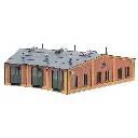 Rotonde à locomotives 12° - FALLER 120281 - HO 1/87