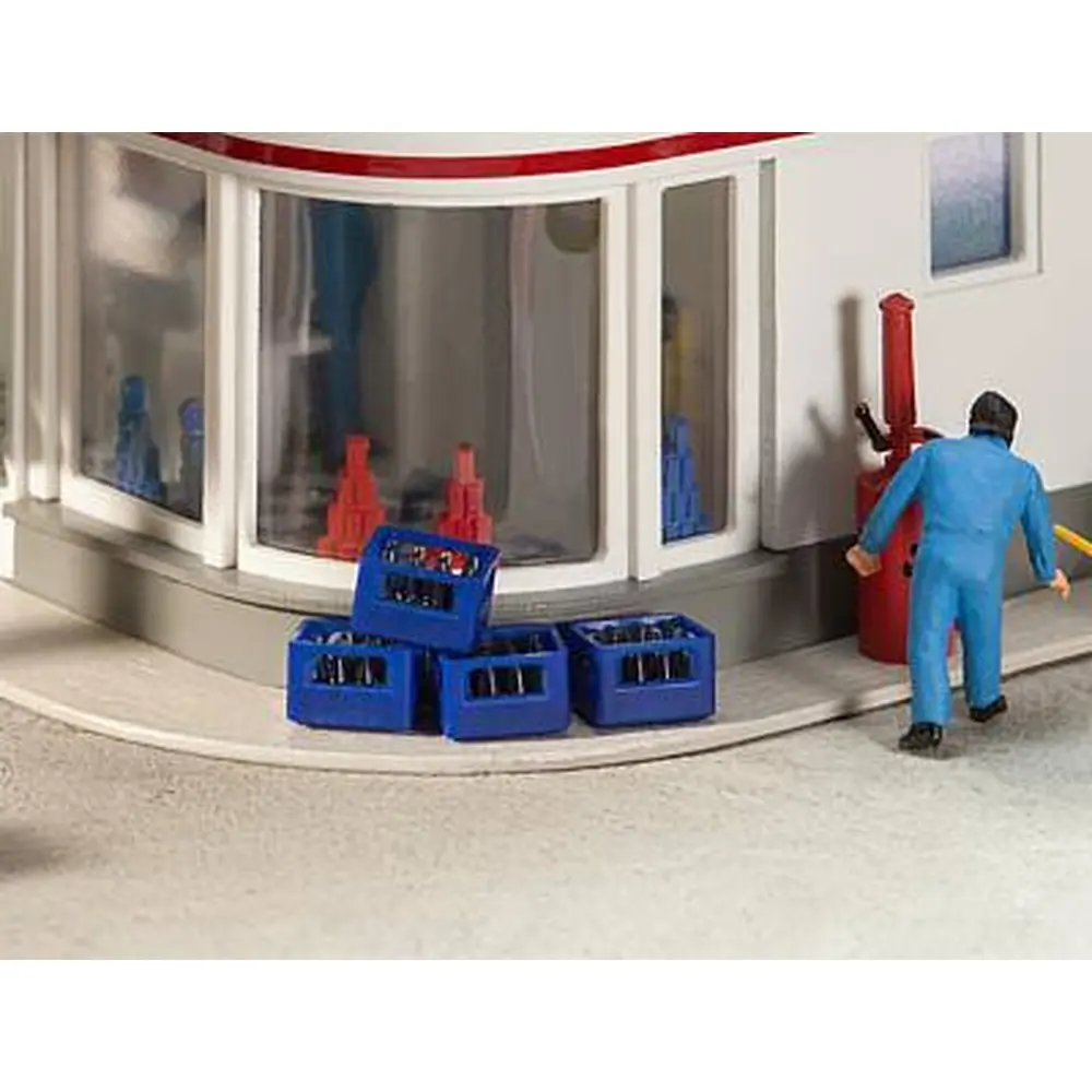 4 caisses de bière avec bouteilles