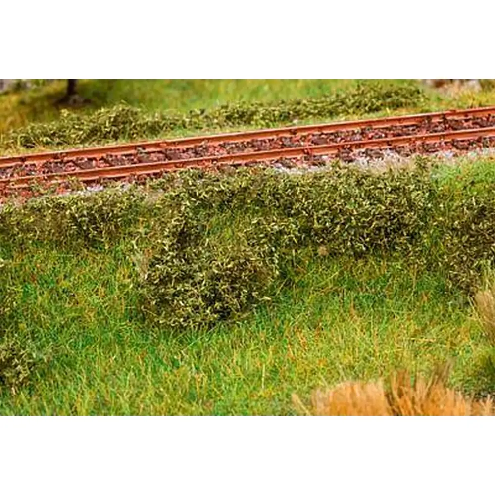 Feuillage de Terrain - Vert Foncé - Faller 181616 - HO : 1/87 & N : 1/160