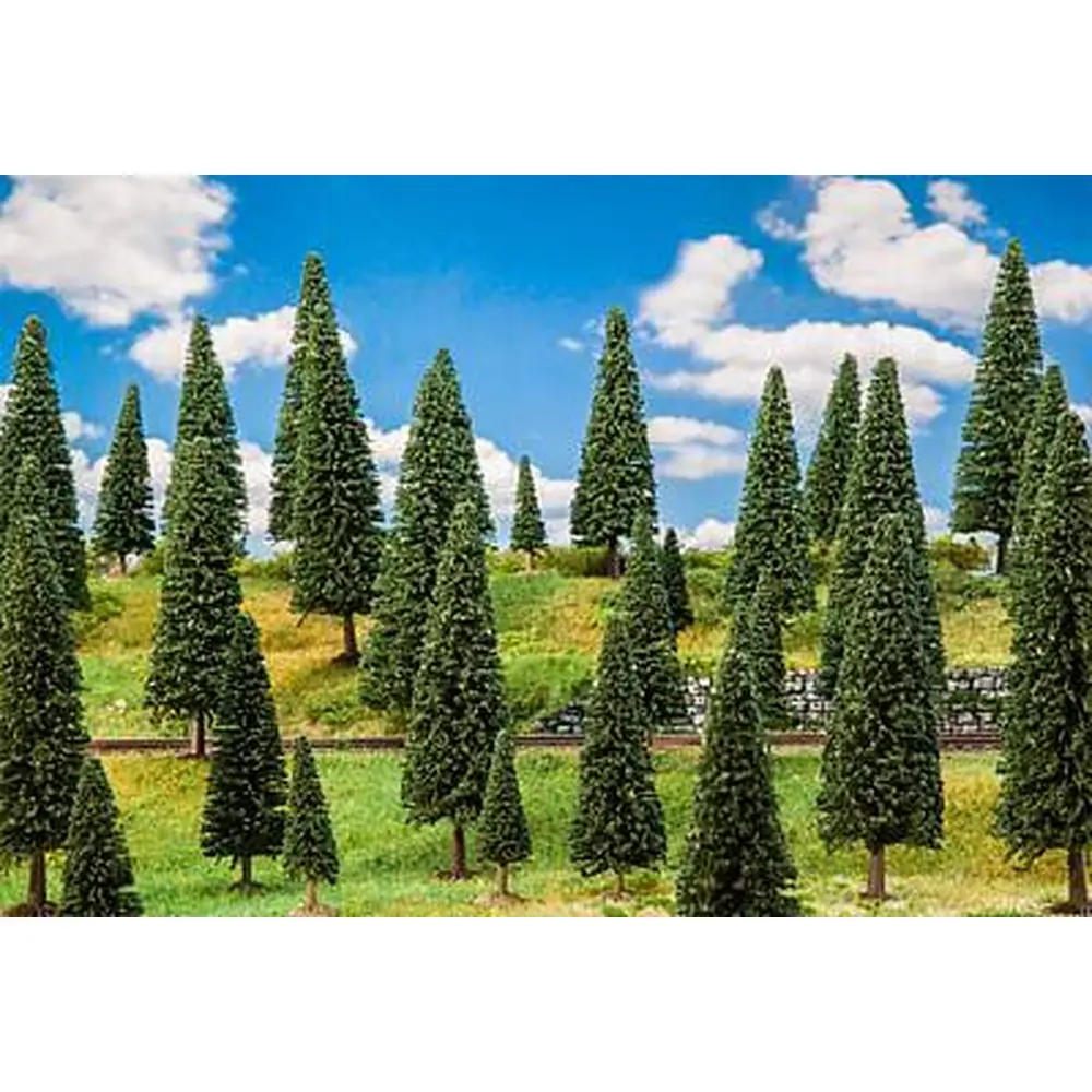 Lot de 10 sapins - Faller 181537